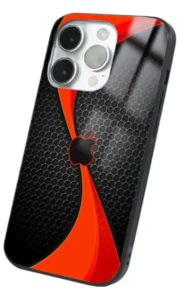 iPhone 14 Pro Max Tamperli Glossy Cam Kapak - Bükey