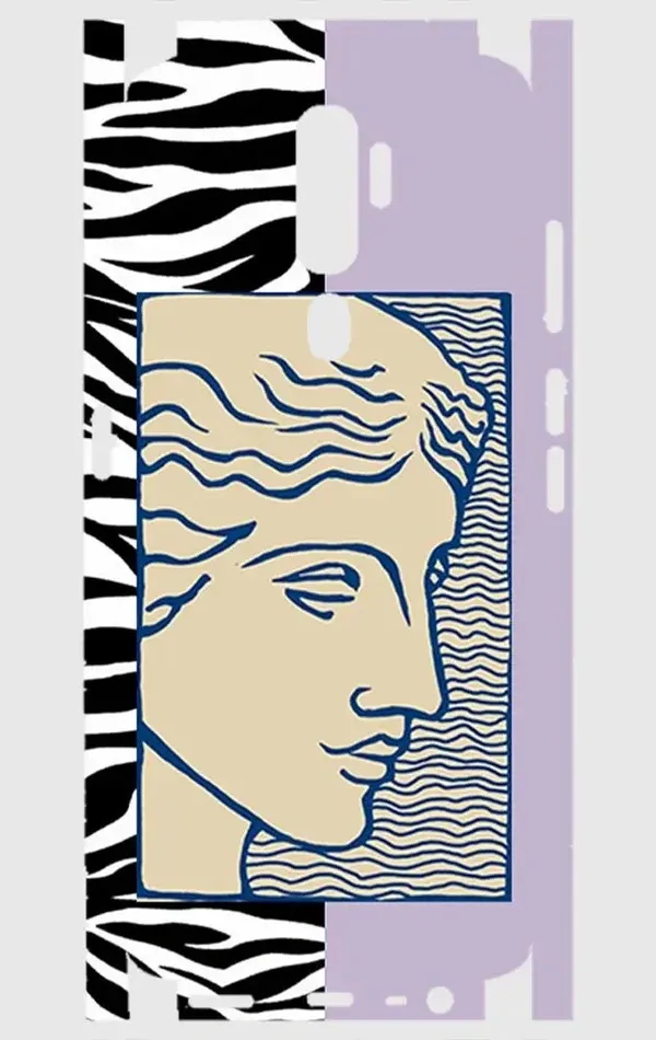 Oppo A9 2020 Telefon Kaplama - Leopar Face