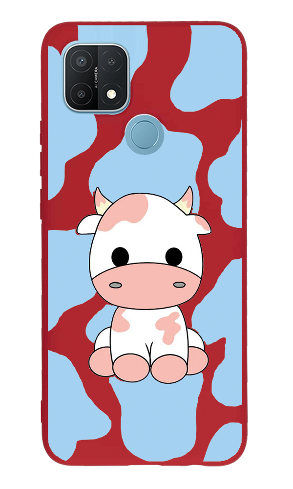 Oppo A15 Lansman Kılıf - İnek