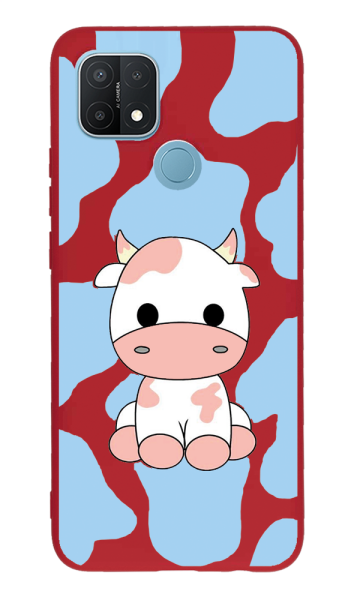 Oppo A15 Lansman Kılıf - İnek
