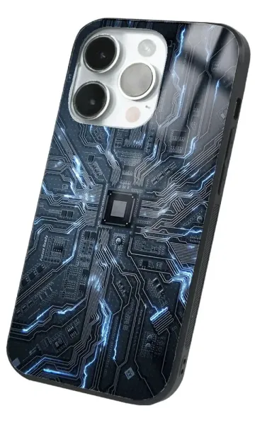 iPhone 14 Pro Max Tamperli Glossy Cam Kapak - Chip 1