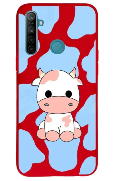 Realme 5İ Lansman Kılıf - İnek