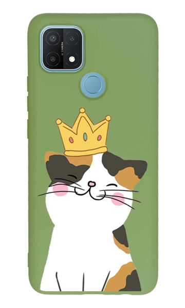 Oppo A15 Lansman Kılıf - Kedi