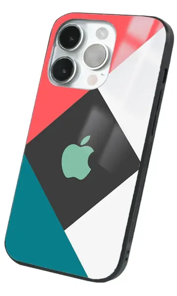 iPhone 14 Pro Max Tamperli Glossy Cam Kapak - Colors Ap
