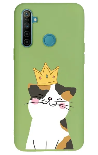 Realme 5İ Lansman Kılıf - Kedi
