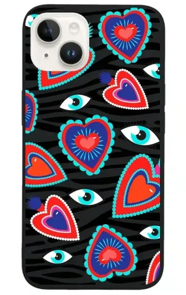 iPhone 14 Lansman Kılıf - Eye Of The Heart