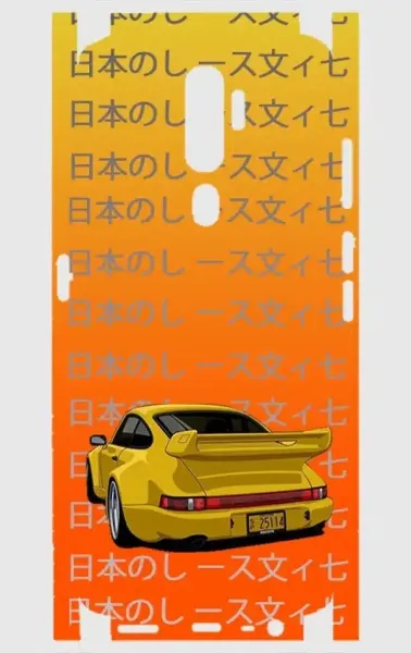 Oppo A9 2020 Telefon Kaplama - Porsche 911 JDM