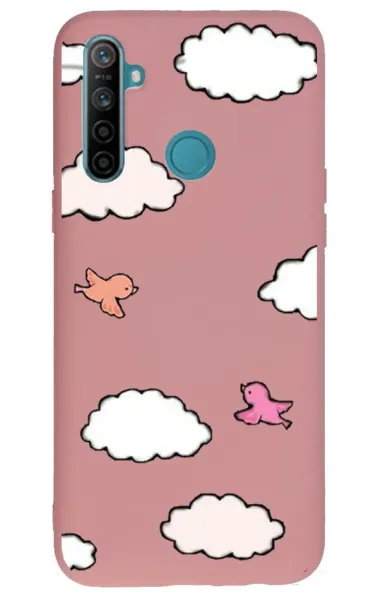 Realme 5İ Lansman Kılıf - Kuş