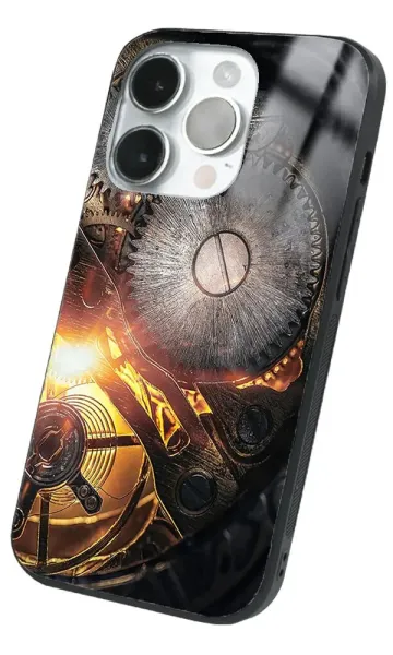 iPhone 14 Pro Max Tamperli Glossy Cam Kapak - Engine 2