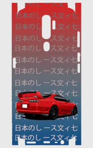 Oppo A9 2020 Telefon Kaplama - Supra MK4 JDM