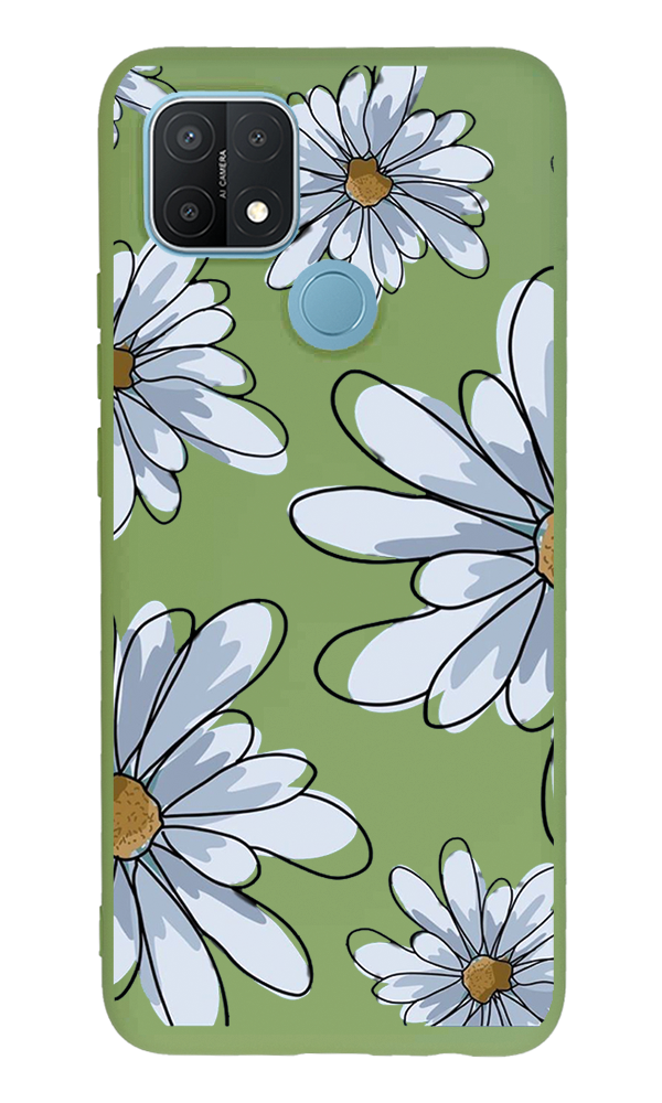 Oppo A15 Lansman Kılıf - Papatya