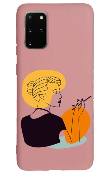 Samsung S20 Plus Lansman Kılıf - Art Woman 2