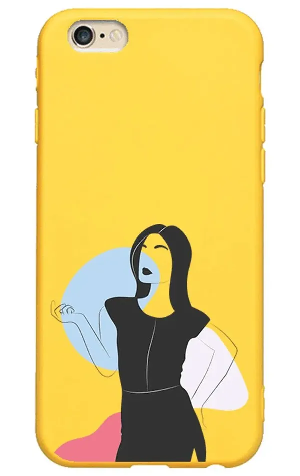 iPhone 6 Lansman Kılıf - Art Women 1