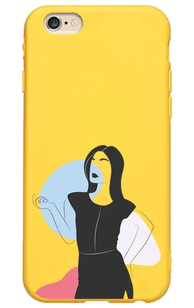iPhone 6 Lansman Kılıf - Art Women 1