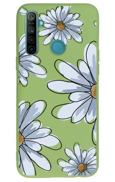 Realme 5İ Lansman Kılıf - Papatya