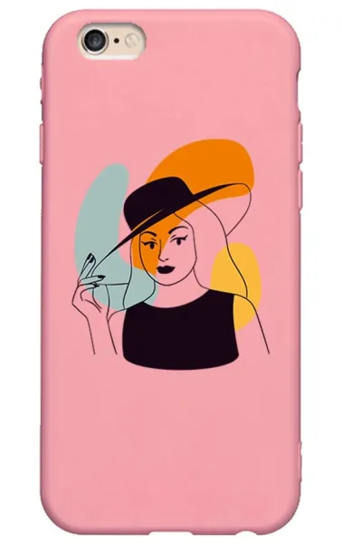 iPhone 6 Lansman Kılıf - Art Women 4