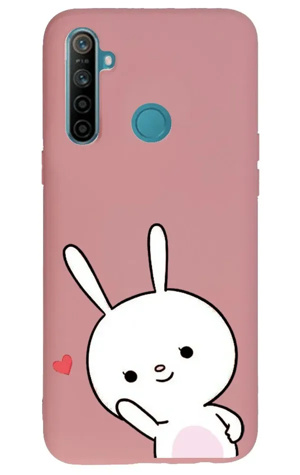 Realme 5İ Lansman Kılıf - Tavşan