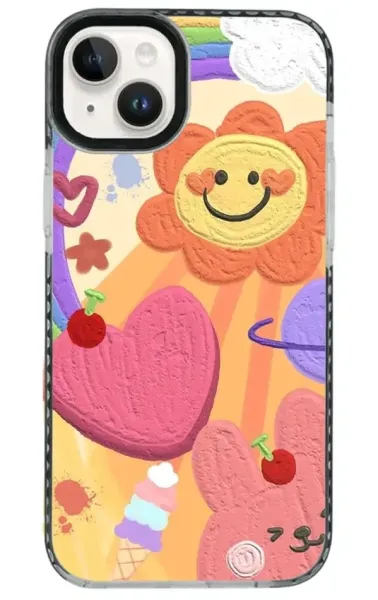 iPhone 14 Impact Case - Pastell