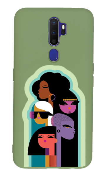 Oppo A9 2020 Lansman Kılıf - Art Yeşil