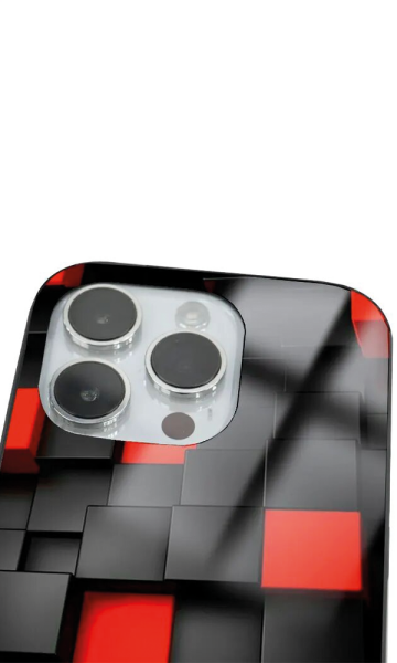 iPhone 14 Pro Max Tamperli Glossy Cam Kapak - Küprik