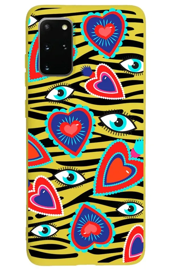 Samsung S20 Plus Lansman Kılıf - Eye Of The Heart