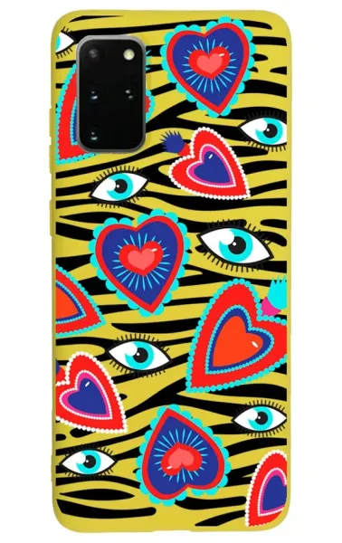 Samsung S20 Plus Lansman Kılıf - Eye Of The Heart