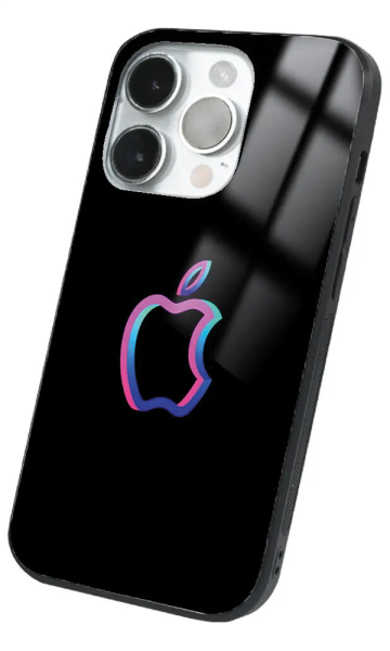 iPhone 14 Pro Max Tamperli Glossy Cam Kapak - Logo 1