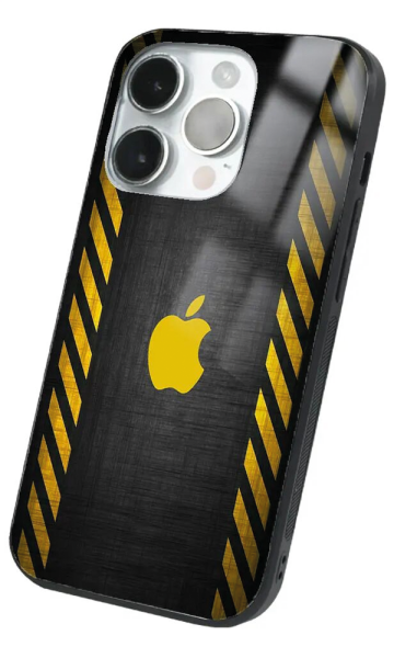 iPhone 14 Pro Max Tamperli Glossy Cam Kapak - Logo 3