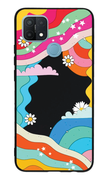 Oppo A15s Lansman Kılıf - Colors