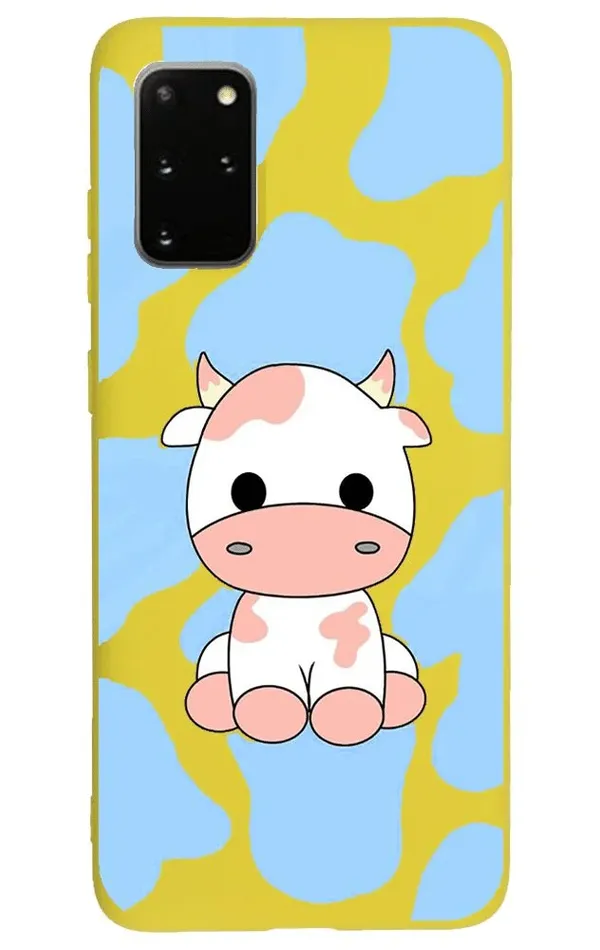 Samsung S20 Plus Lansman Kılıf - İnek
