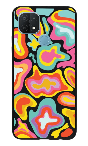 Oppo A15s Lansman Kılıf - Colors 2