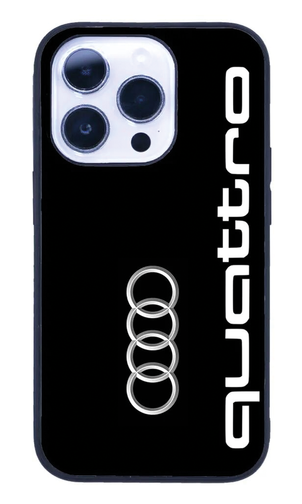 iPhone 14 Pro Max Tamperli Glossy Cam Kapak - Quattro