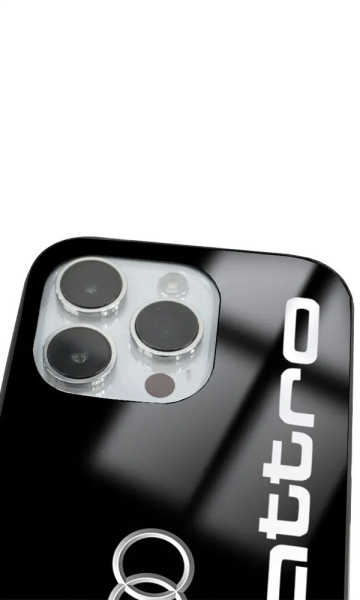 iPhone 14 Pro Max Tamperli Glossy Cam Kapak - Quattro