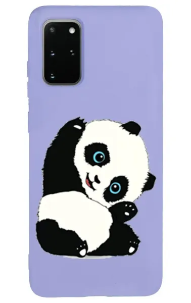 Samsung S20 Plus Lansman Kılıf - Pandas