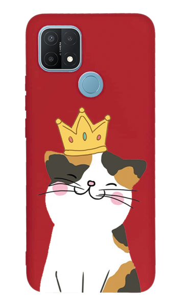 Oppo A15s Lansman Kılıf - Kedi