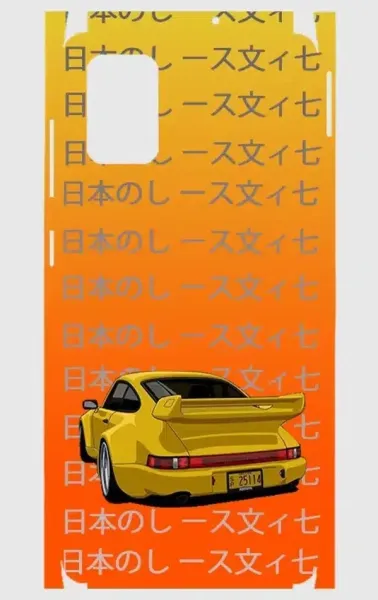 Samsung A71 Telefon Kaplama - Porsche 911 JDM