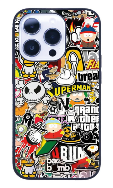 iPhone 14 Pro Max Tamperli Glossy Cam Kapak - Sticker Brand