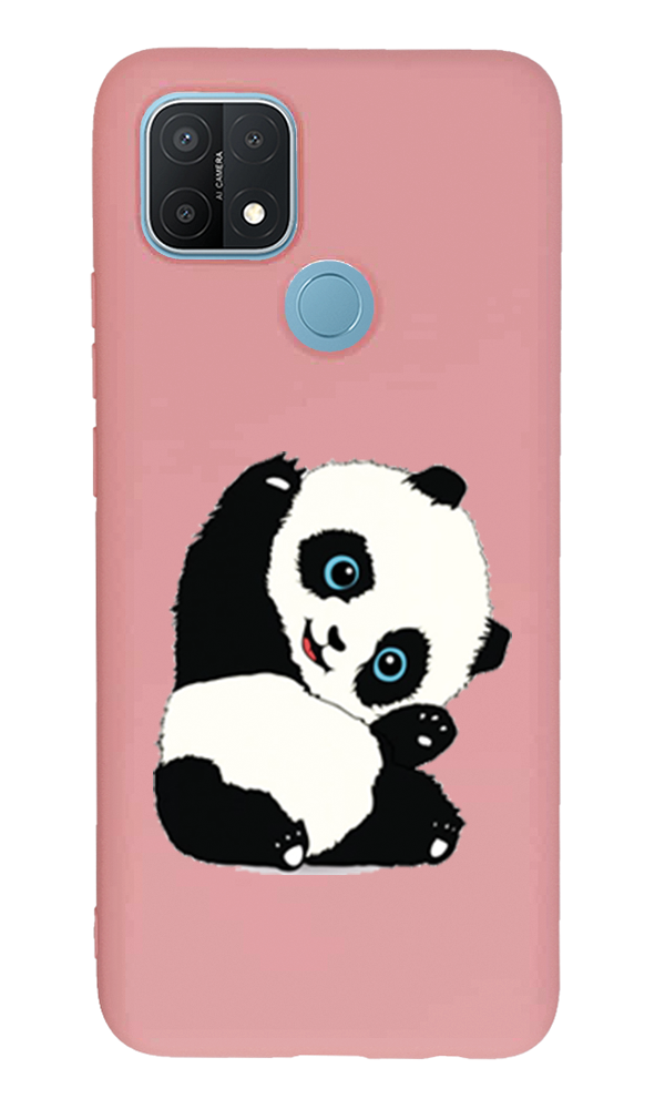 Oppo A15s Lansman Kılıf - Pandas