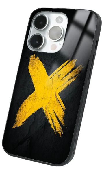 iPhone 14 Pro Max Tamperli Glossy Cam Kapak - X