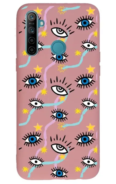 Realme 6İ Lansman Kılıf - Eyes
