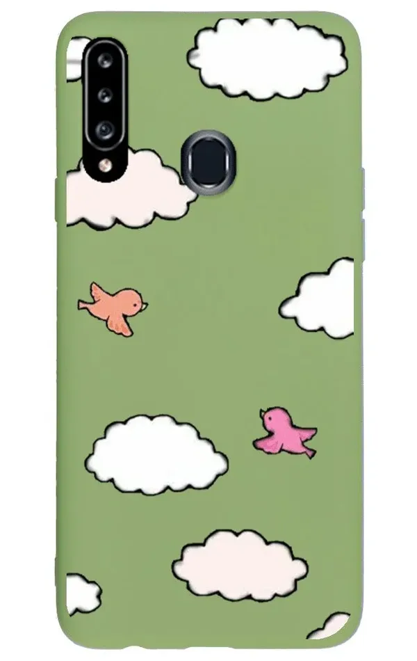 Samsung A20s Lansman Kılıf - Kuş