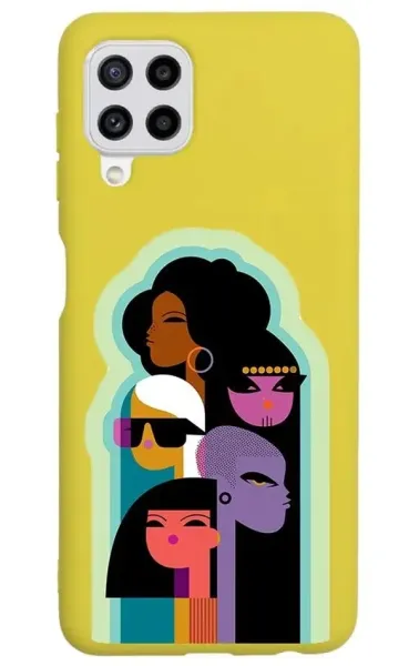 Samsung Galaxy A22 4G Lansman Kılıf - Art