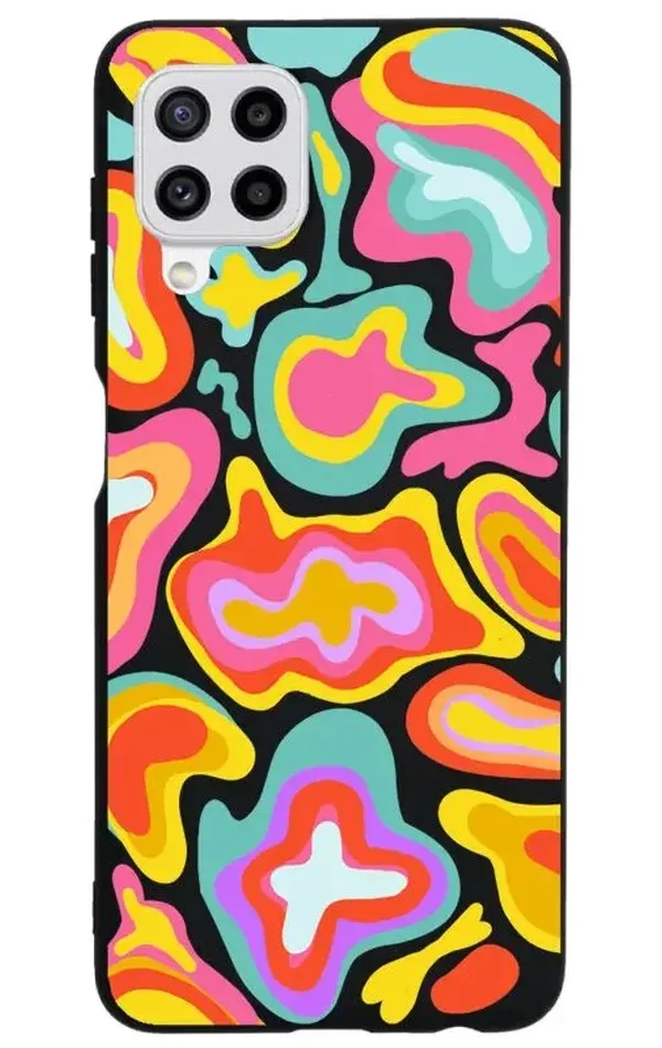 Samsung Galaxy A22 4G Lansman Kılıf - Colors 2