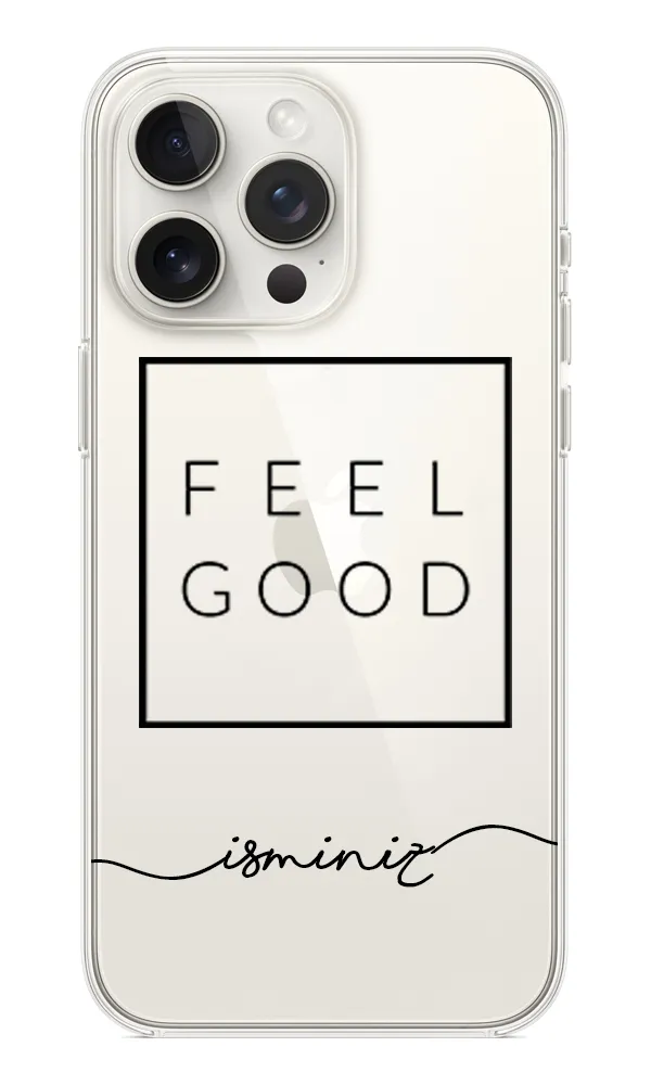 Feel Good Şeffaf Silikon Kılıf