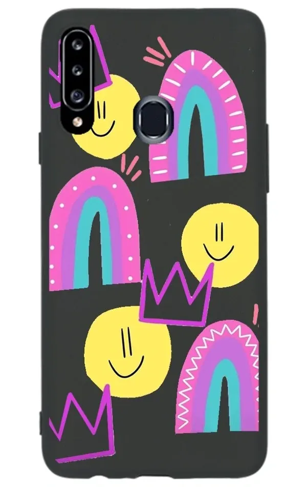 Samsung A20s Lansman Kılıf - Smile