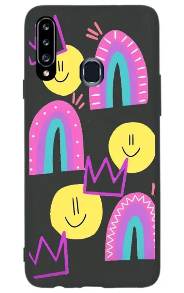 Samsung A20s Lansman Kılıf - Smile