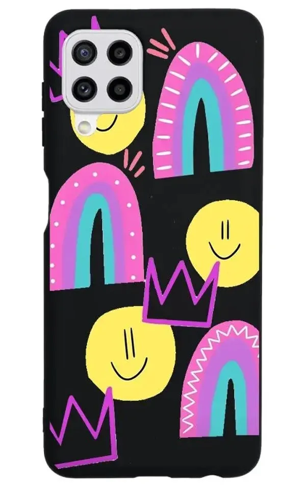 Samsung Galaxy A22 4G Lansman Kılıf - Smile