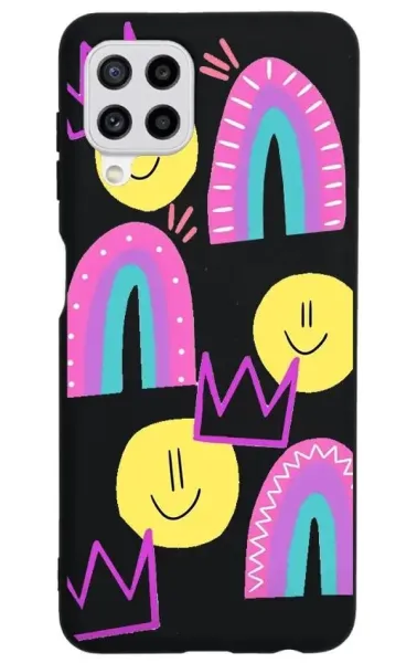 Samsung Galaxy A22 4G Lansman Kılıf - Smile