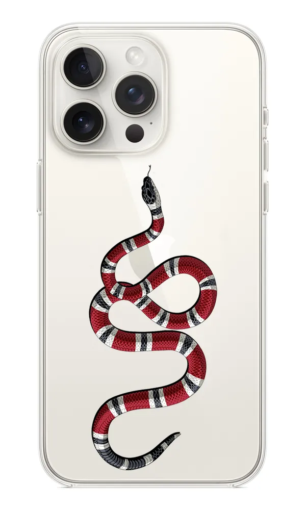 Snake Şeffaf Silikon Kılıf