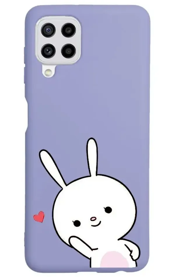 Samsung Galaxy A22 4G Lansman Kılıf - Tavşan